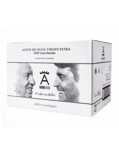 Caja de 6 botellas Aceite de oliva virgen extra DOP Gata-Hurdes - Cultivo ecológico