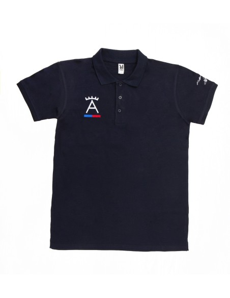 Polo Azul Hombre